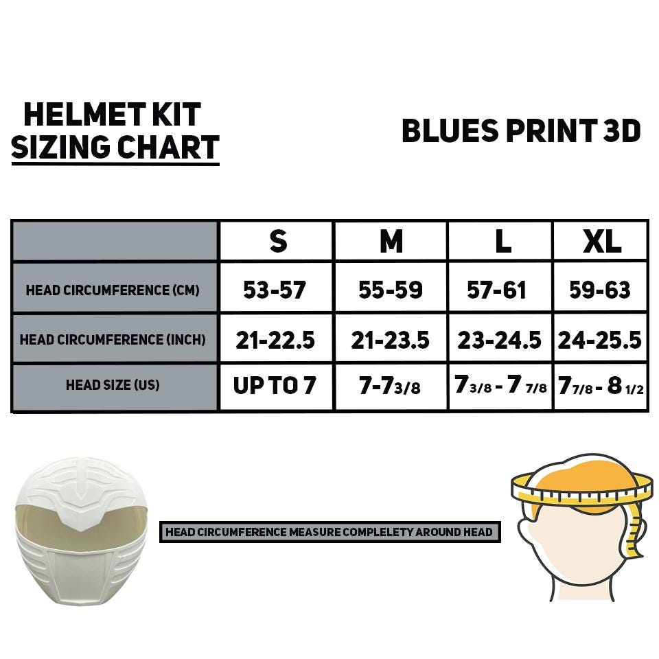 Power Rangers White Ailen Helmet