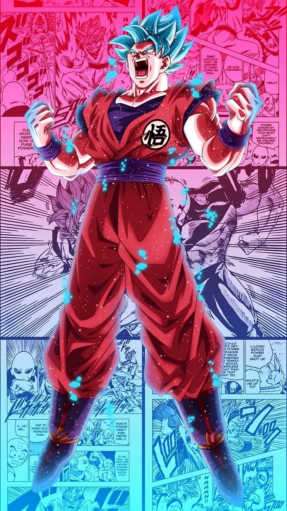 Dragon Ball Z Glossy Wall Art Print – 8.5 x 14 Inch Anime Poster Decor