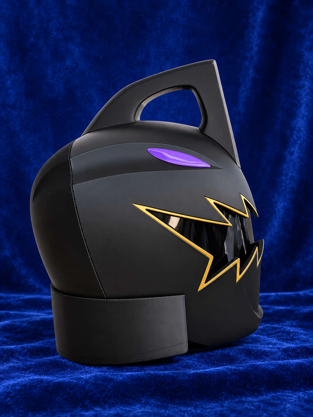 Power Rangers Dino Thunder Black Ranger Fully Assembled Helmet