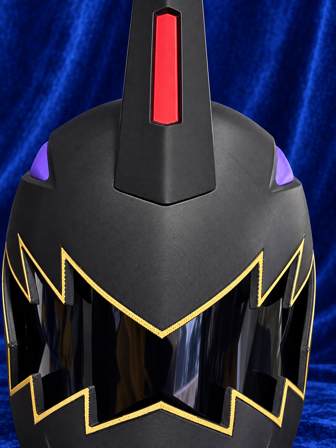 Power Rangers Dino Thunder Black Ranger Fully Assembled Helmet