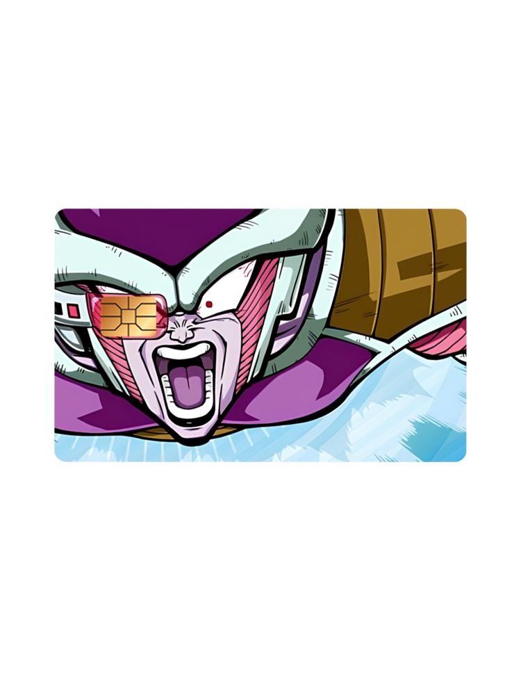 Frieza Holographic Credit Card Skin – Dragon Ball Z Anime Holo Debit & Credit Card Sticker