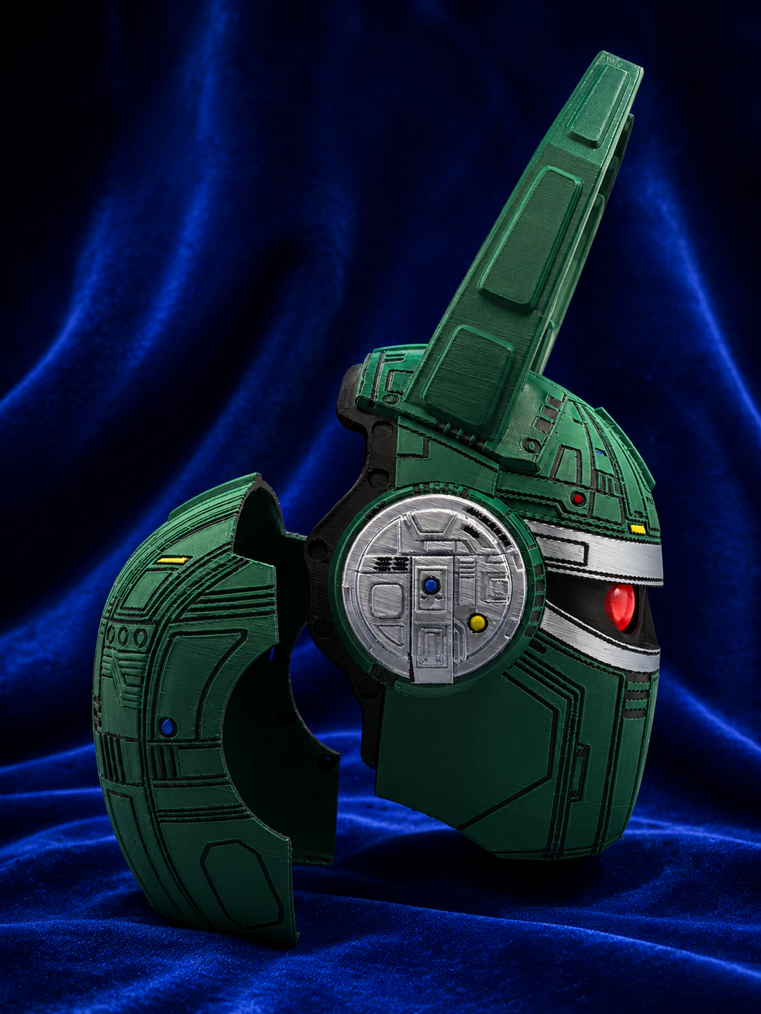 Big Bad Beetleborgs Green Beetleborg Fully Assembled Helmet