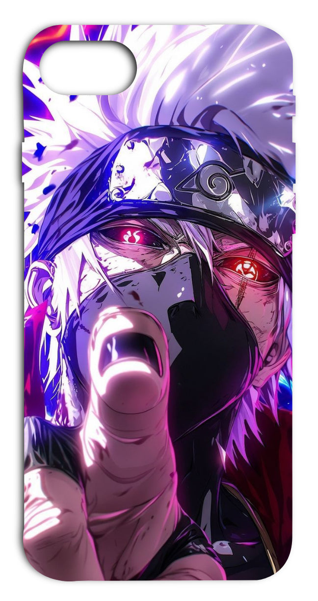 Sublimation Printed iPhone Case – Kakashi Naruto Design