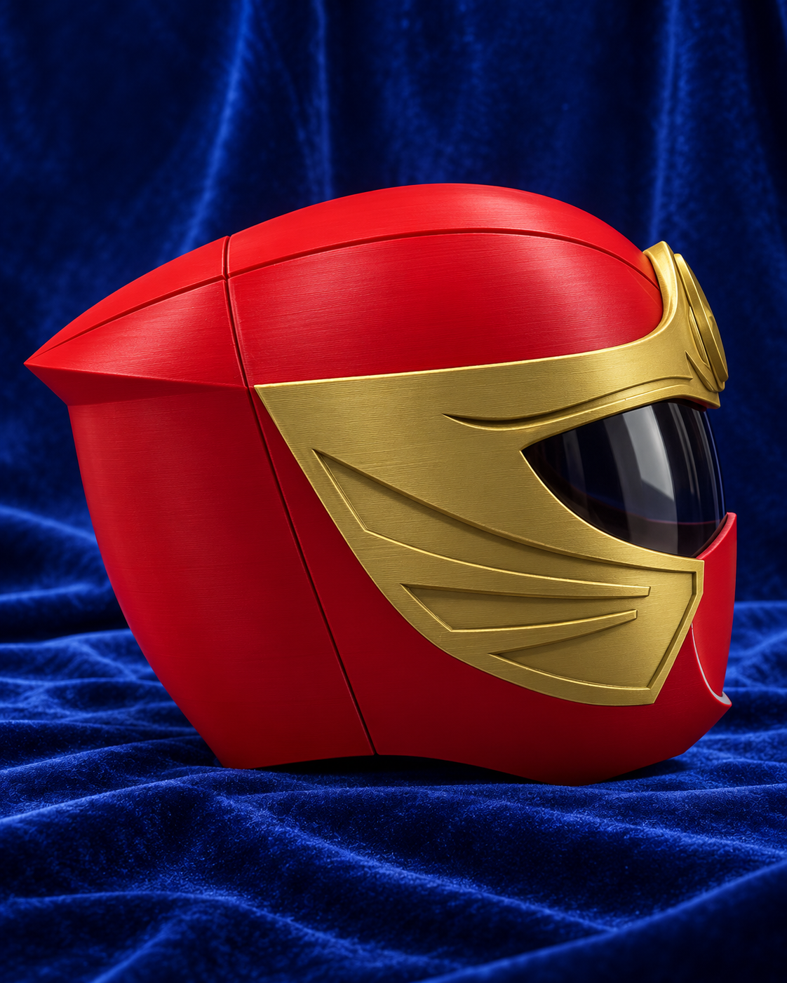 Power Rangers Ninja Storm Red Ranger Fully Assembled Helmet