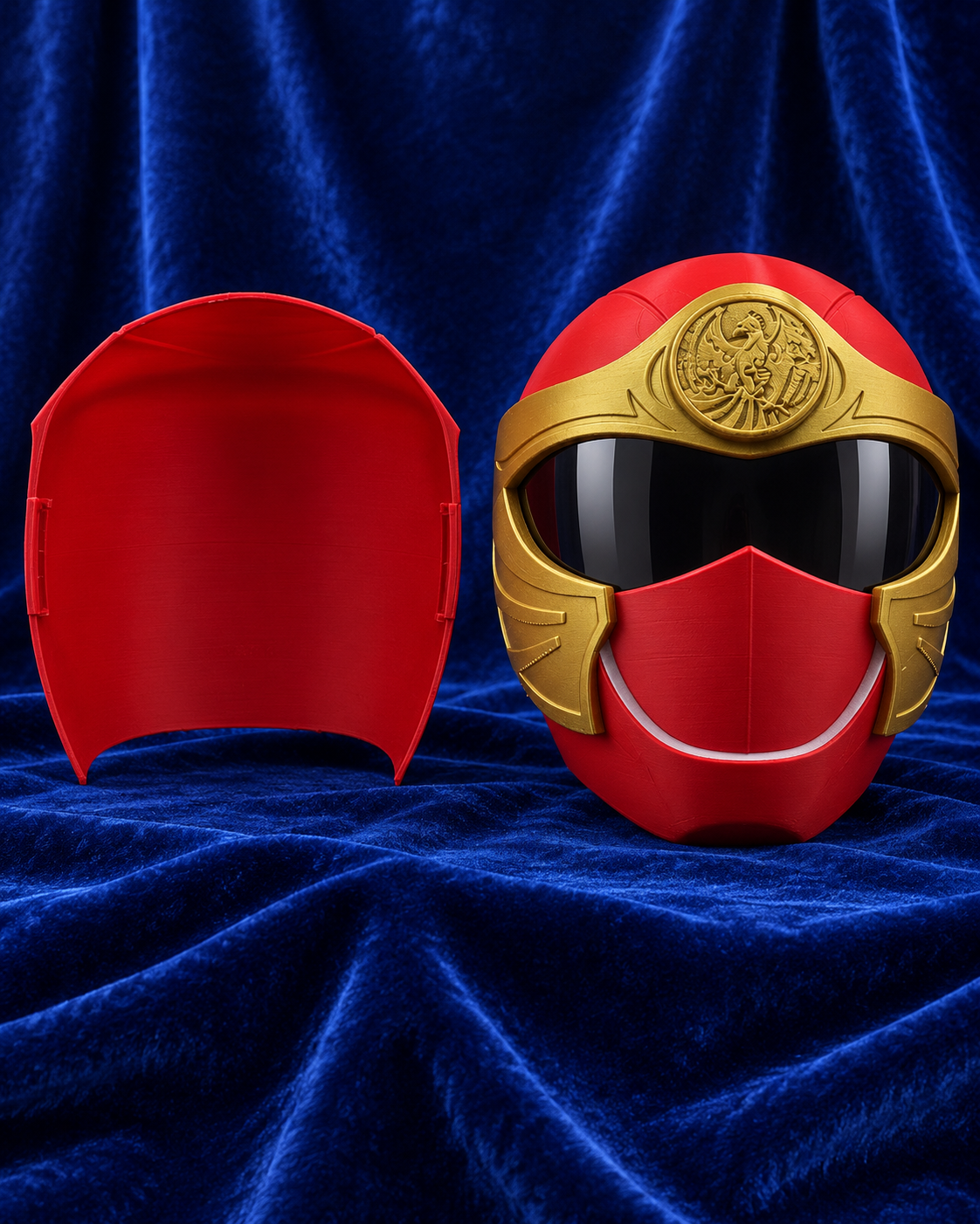 Power Rangers Ninja Storm Red Ranger Fully Assembled Helmet