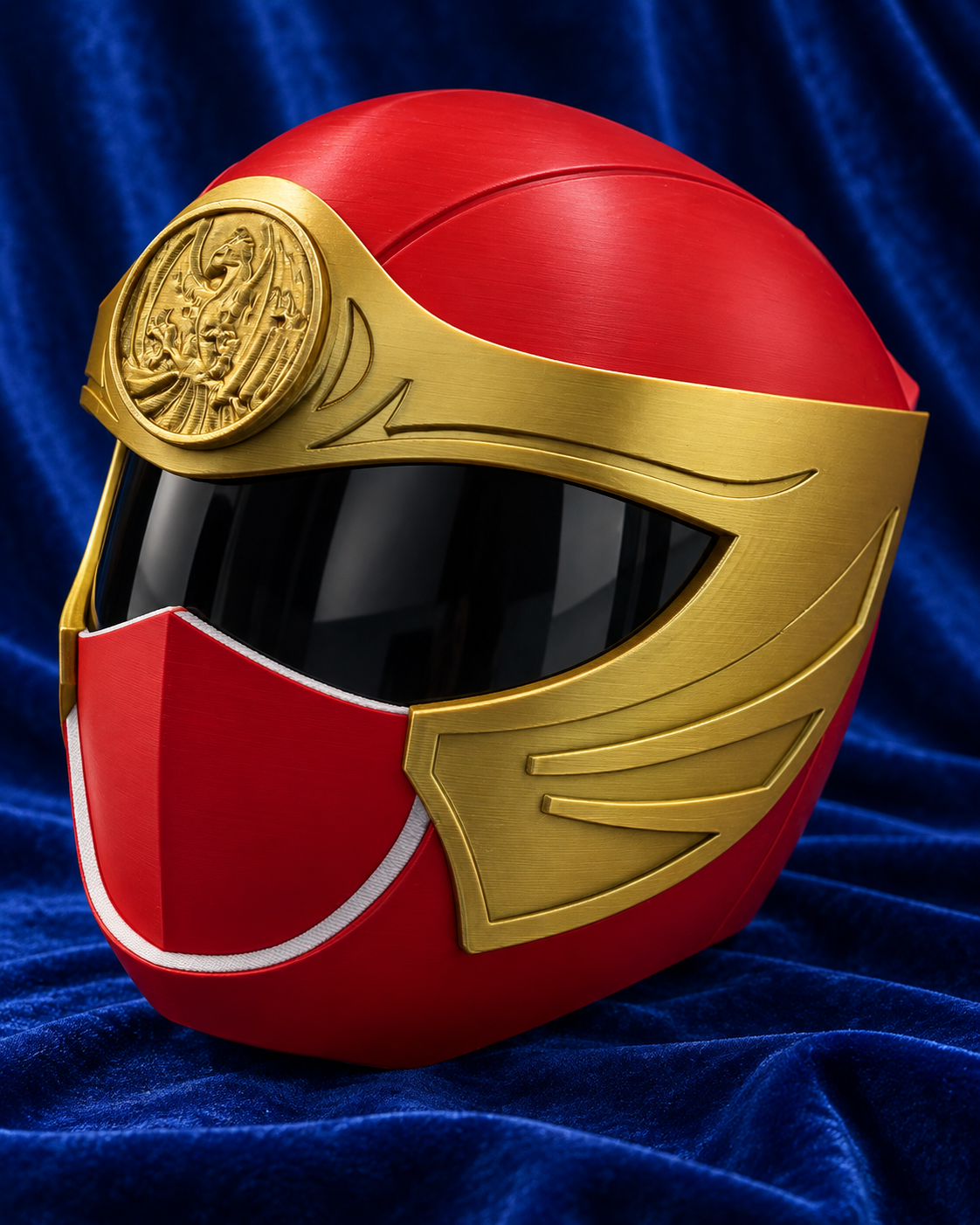 Power Rangers Ninja Storm Red Ranger Fully Assembled Helmet