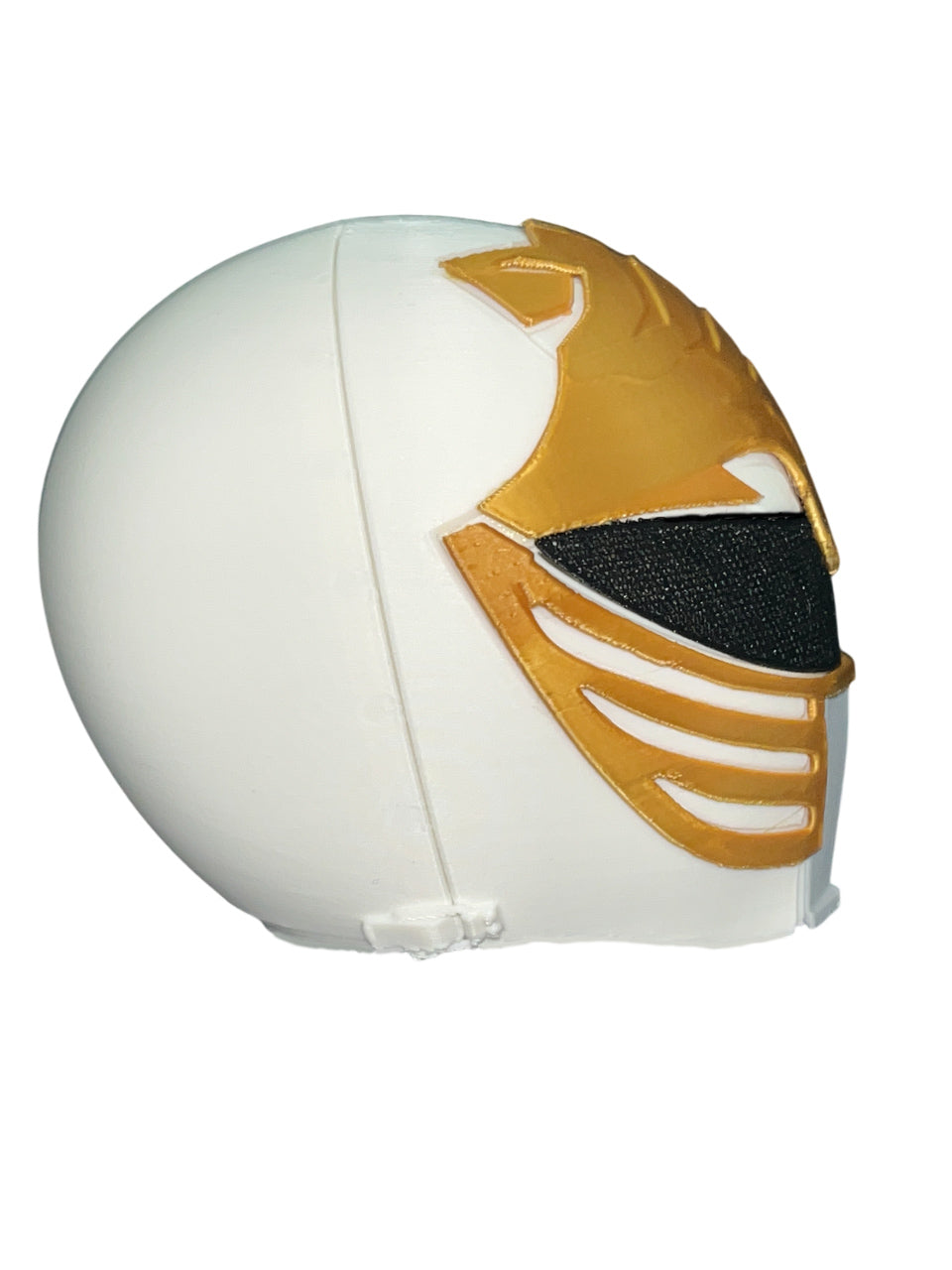 3D Printed MMPR Green & White Ranger Helmet Set – Mighty Morphin Power Rangers Cosplay