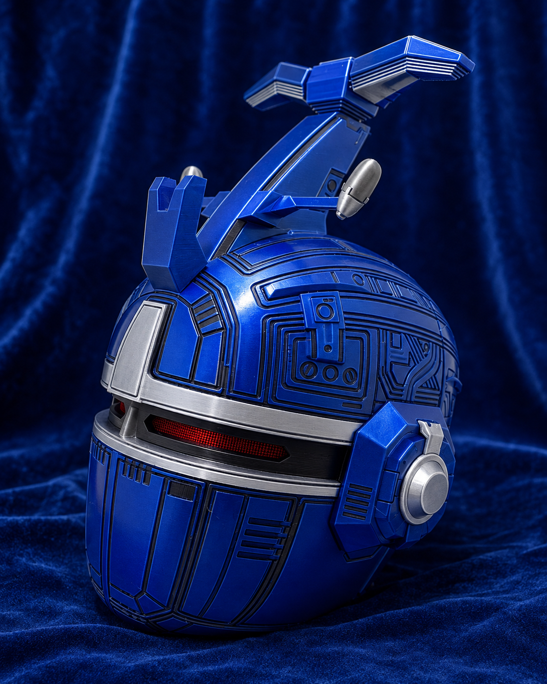 Big Bad Beetleborgs Blue Beetleborg Fully Assembled Helmet