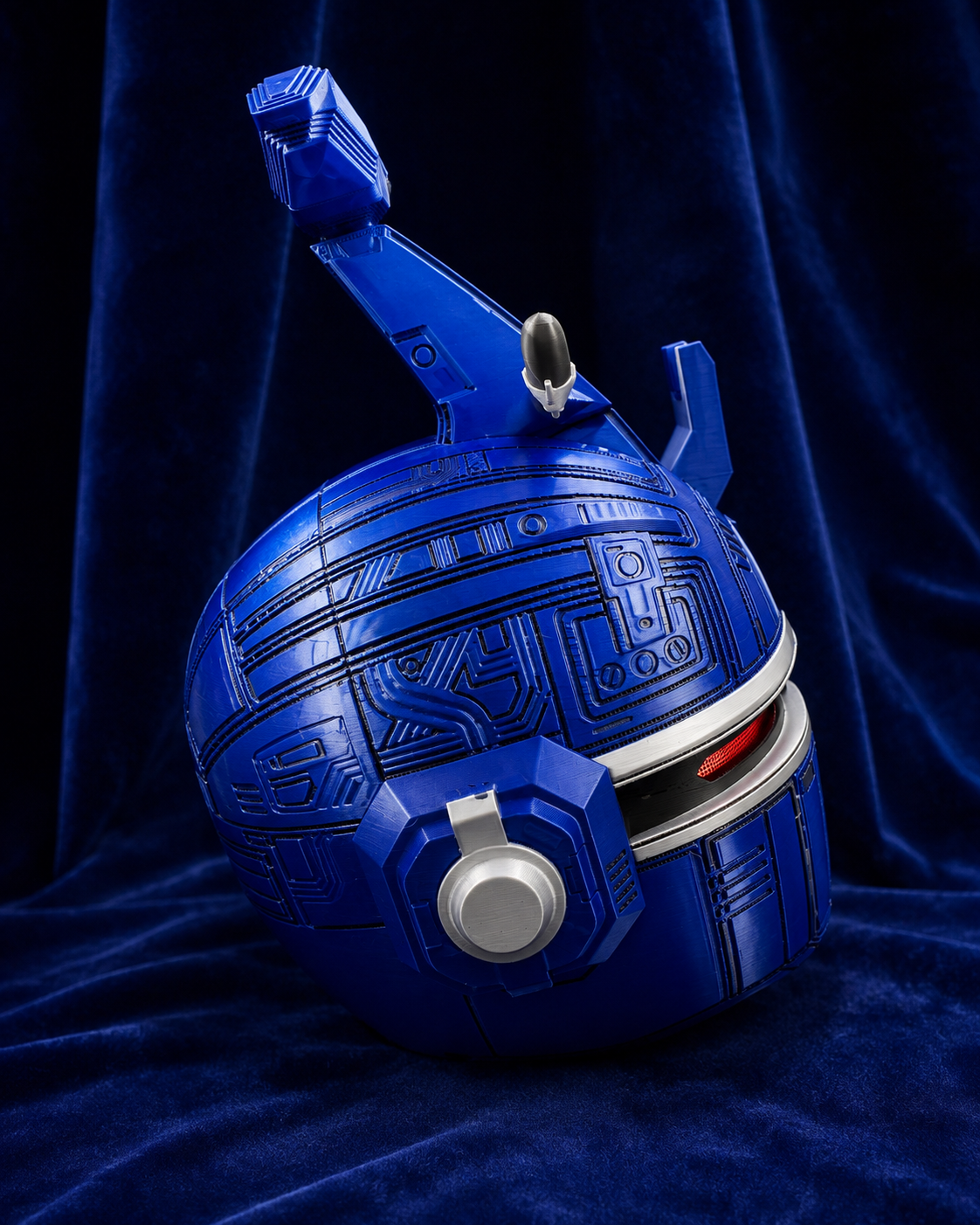 Big Bad Beetleborgs Blue Beetleborg Fully Assembled Helmet