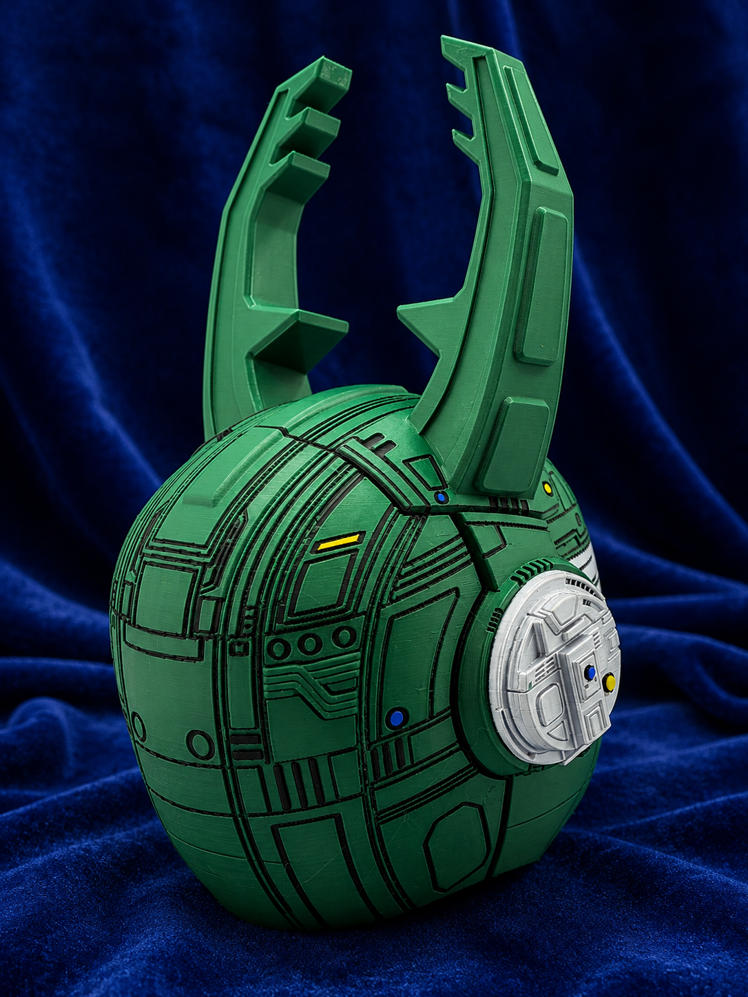 Big Bad Beetleborgs Green Beetleborg Fully Assembled Helmet