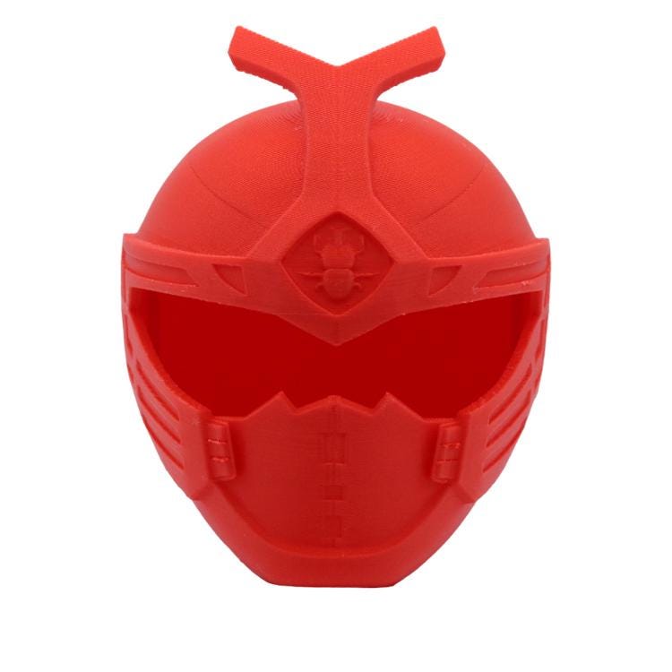 Crimson Ninja Storm Ranger Helmet