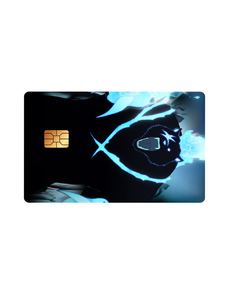 Solo Leveling Credit Card Skins – Shadow Monarch Edition