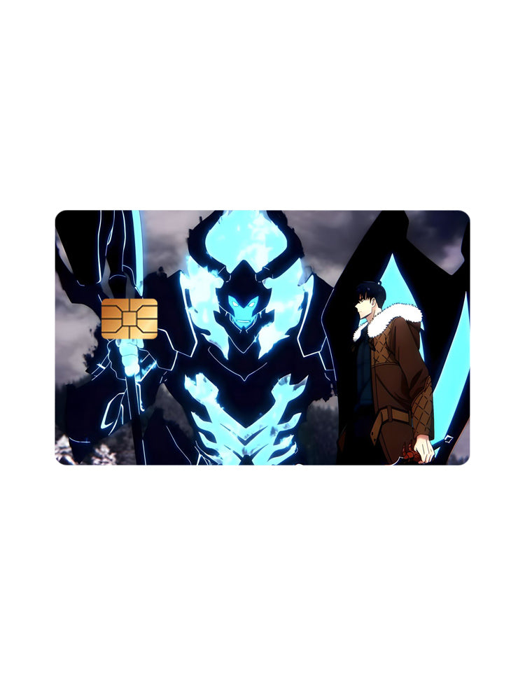Solo Leveling Credit Card Skins – Shadow Monarch Edition