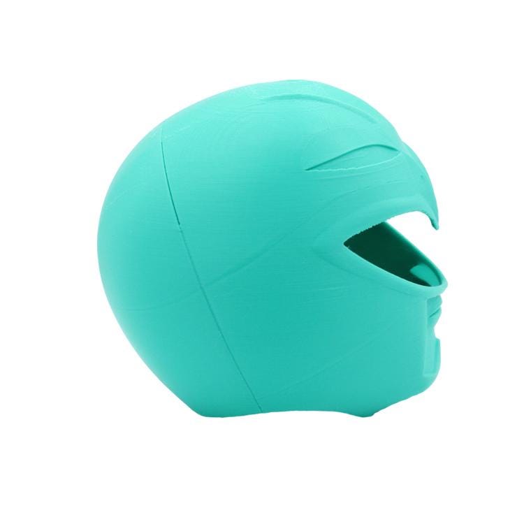 Green Lost Galaxy Power Ranger Helmet