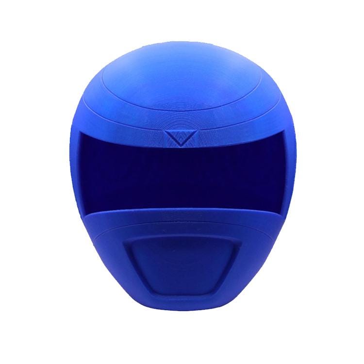 Blue In Space Power Rangers Helmet
