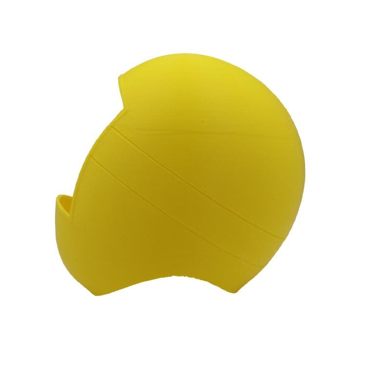 Yellow Lightspeed Rescue Power Ranger Helmet