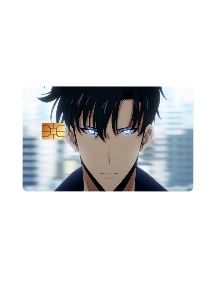 Solo Leveling Credit Card Skins – Shadow Monarch Edition