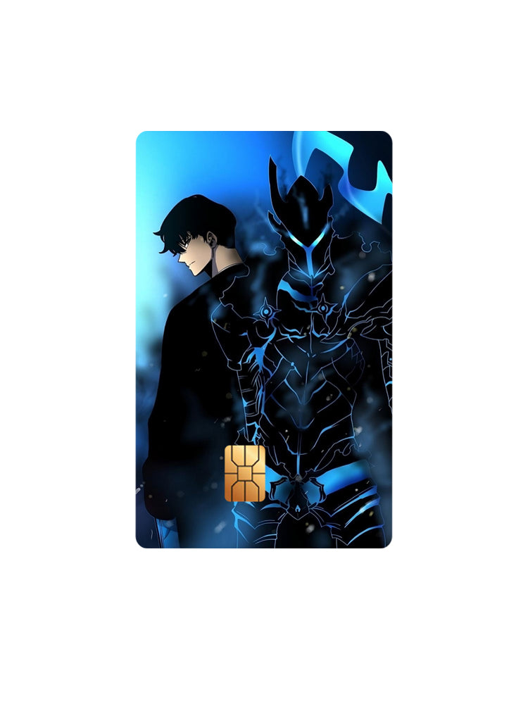 Solo Leveling Credit Card Skins – Shadow Monarch Edition