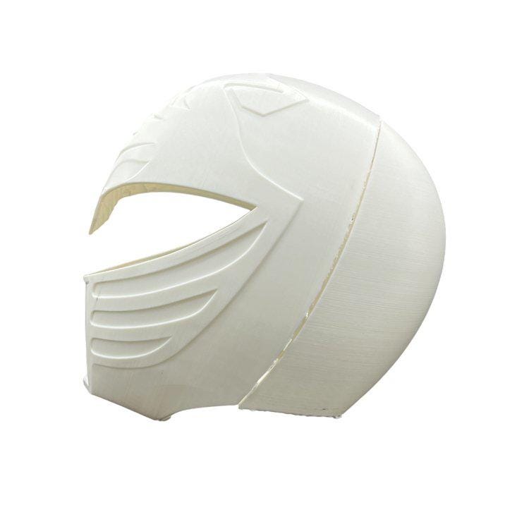 Green and White Ranger Helmet Kit