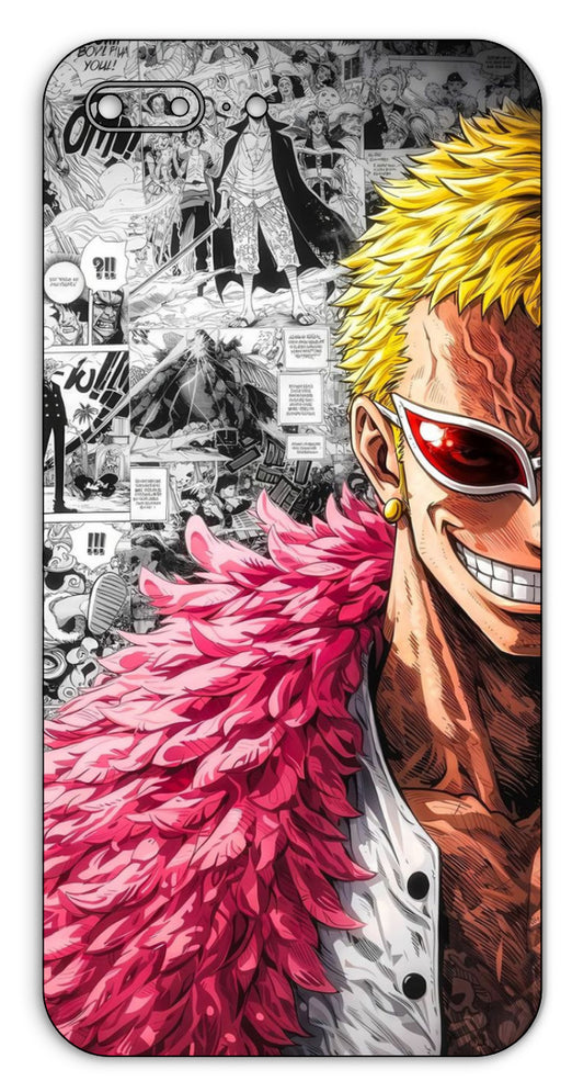 Donquixote Doflamingo One Piece Sublimation iPhone Case – Anime Printed Protective Phone Cover