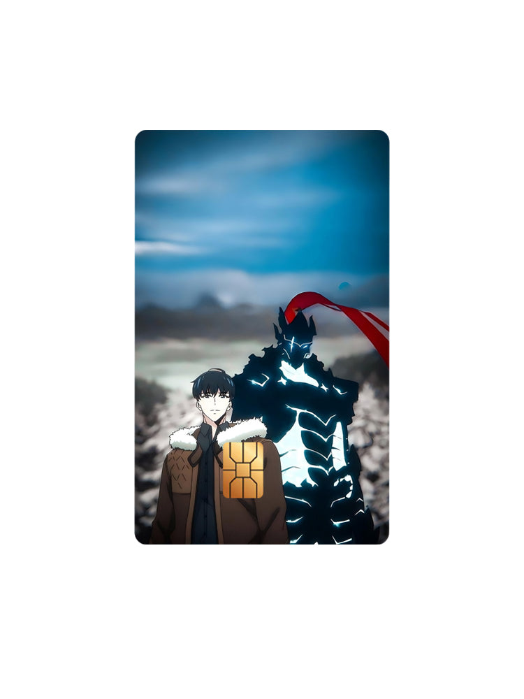 Solo Leveling Credit Card Skins – Shadow Monarch Edition