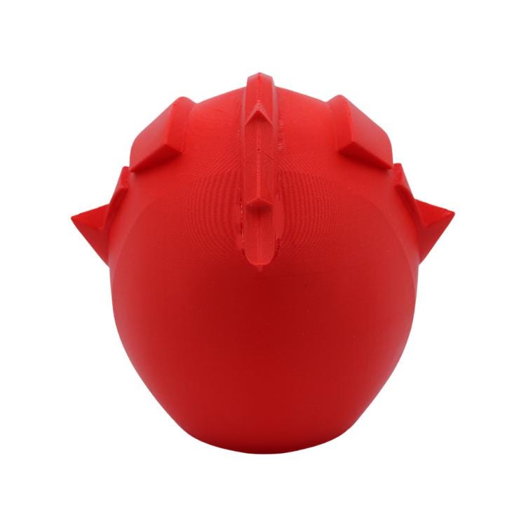 Red Dino Fury Ranger Helmet