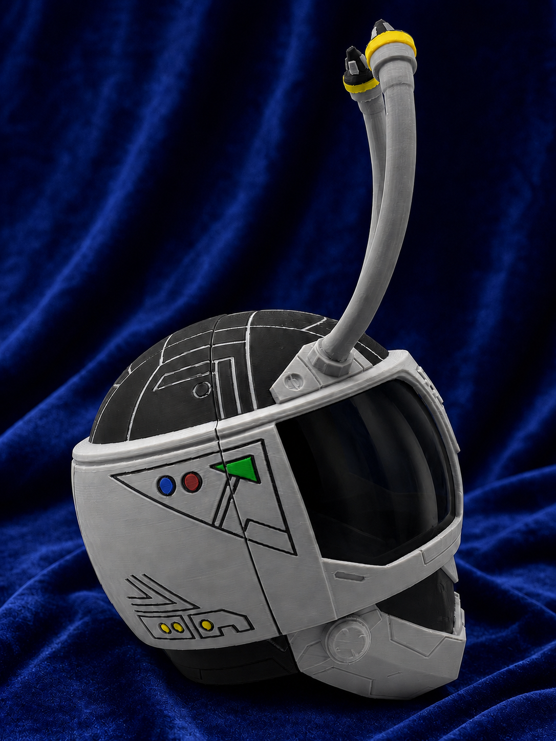 Big Bad Beetleborgs Shadowborg Fully Assembled Helmet