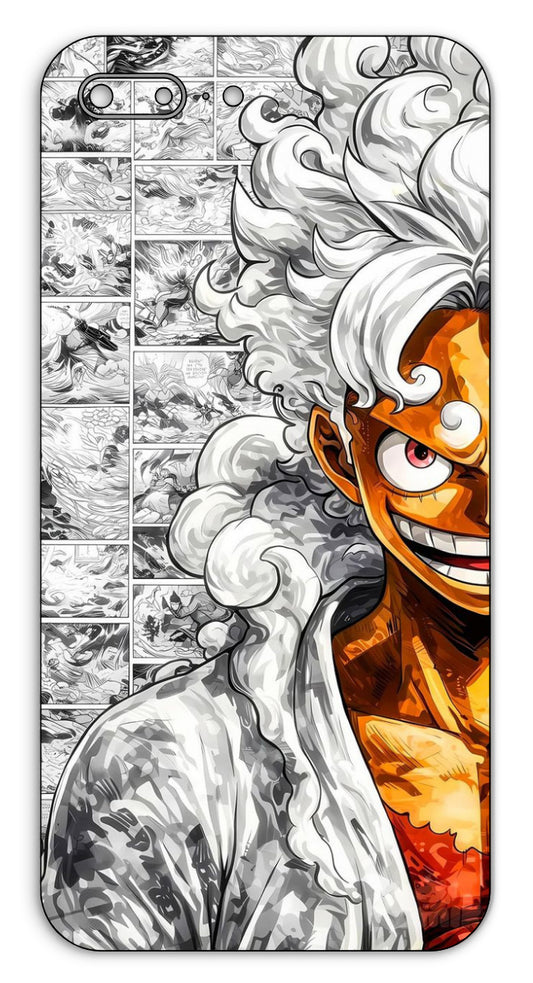 Luffy Gear 5 One Piece Sublimation iPhone Case – Anime Printed Protective Phone Cover