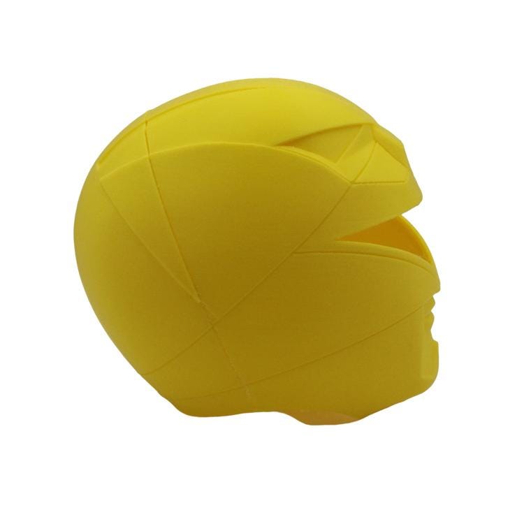 Yellow Lost Galaxy Power Ranger Helmet