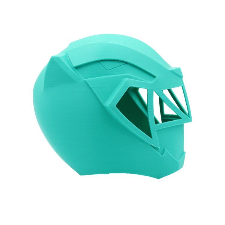 Green Dino Fury Ranger Helmet