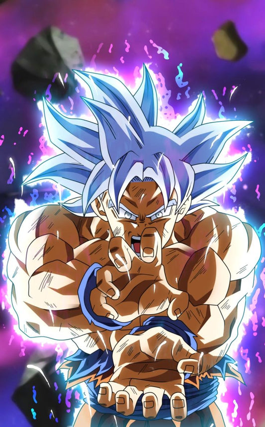 Dragon Ball Z Glossy Wall Art Print – 8.5 x 14 Inch Anime Poster Decor