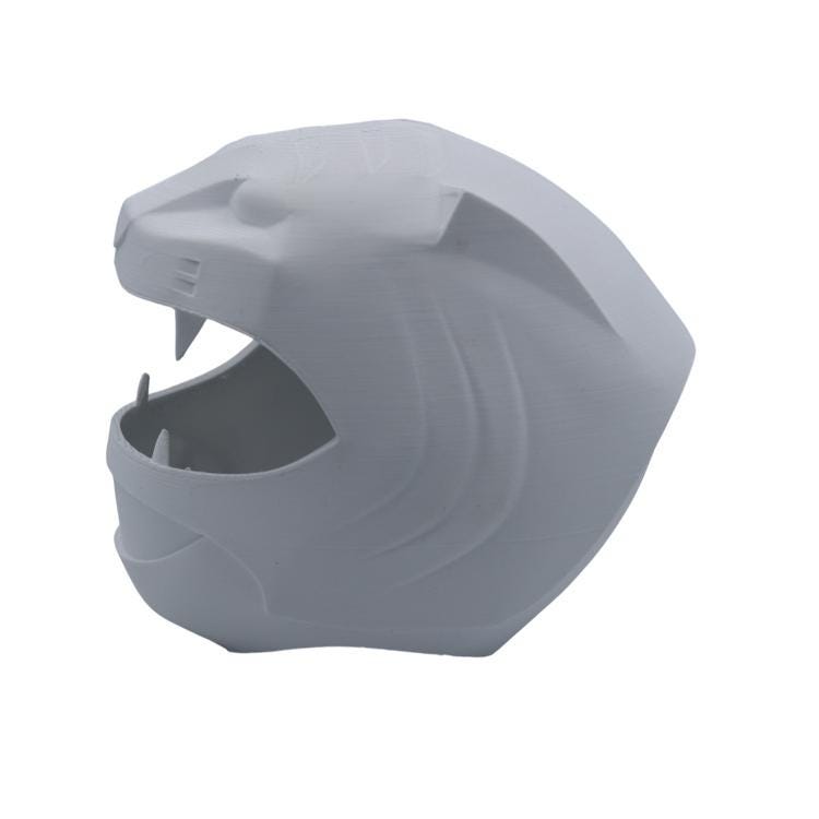 White Wild Force Ranger Helmet