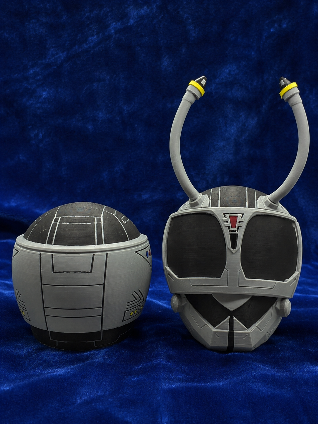 Big Bad Beetleborgs Shadowborg Fully Assembled Helmet