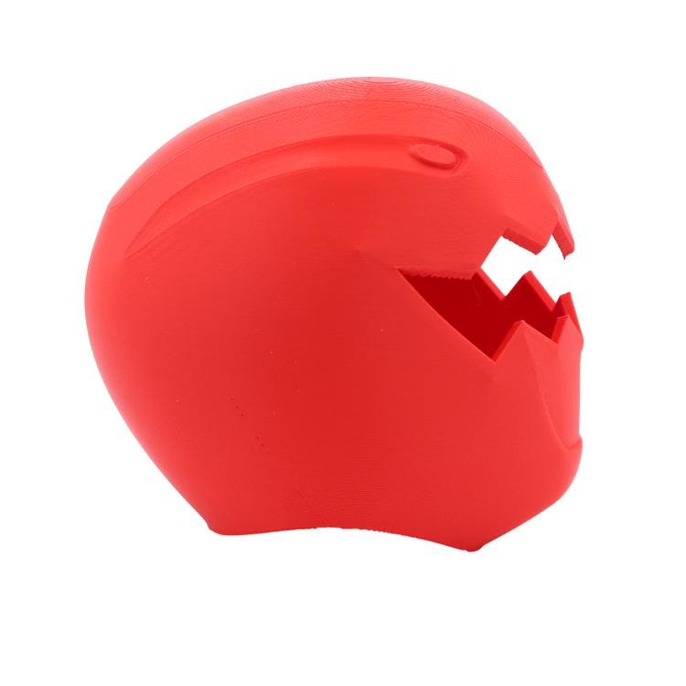 Red Dino Thunder Ranger Helmet