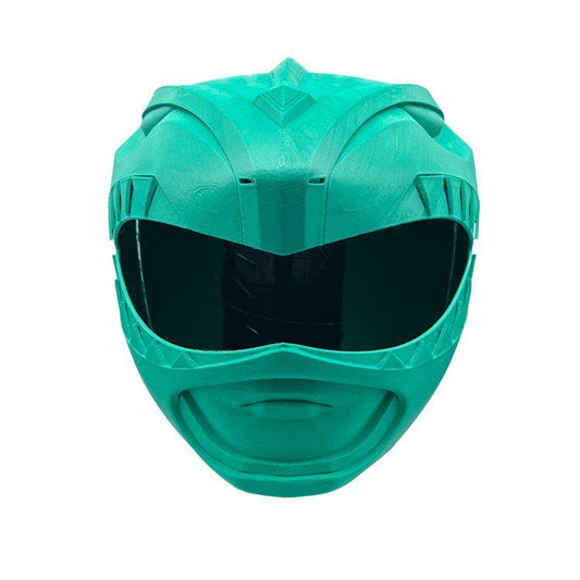 Green and White Ranger Helmet Kit