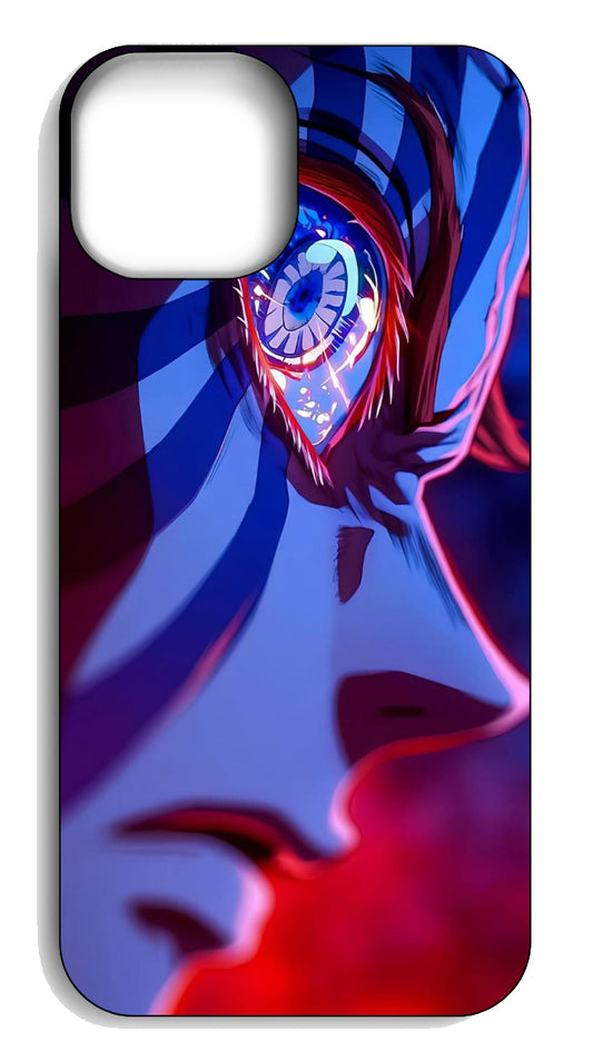 Akaza Demon Slayer Sublimation iPhone Case – Kimetsu no Yaiba Anime Printed Protective Phone Cover