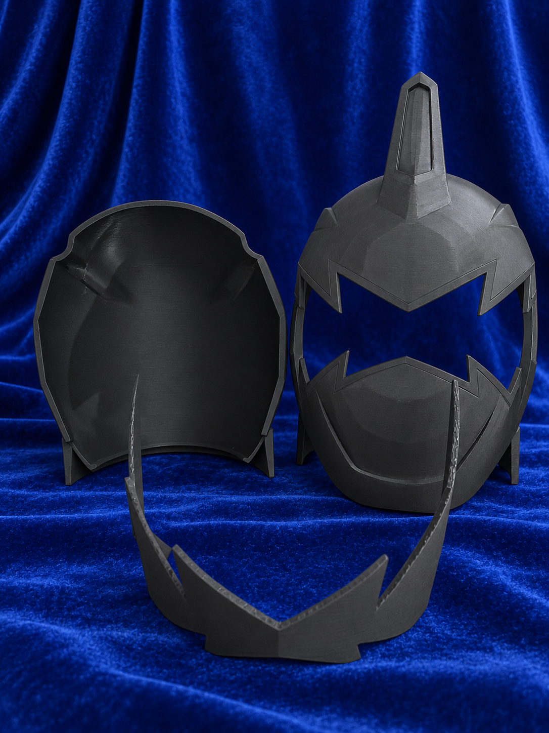 Black Dino Thunder Ranger Helmet Kit | 3D Printed Cosplay