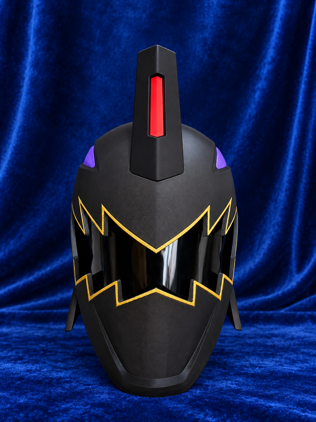 Power Rangers Dino Thunder Black Ranger Fully Assembled Helmet
