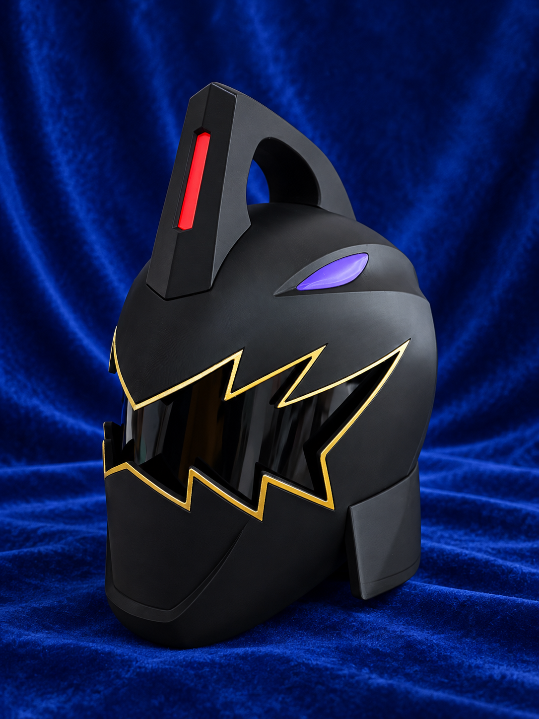 Power Rangers Dino Thunder Black Ranger Fully Assembled Helmet