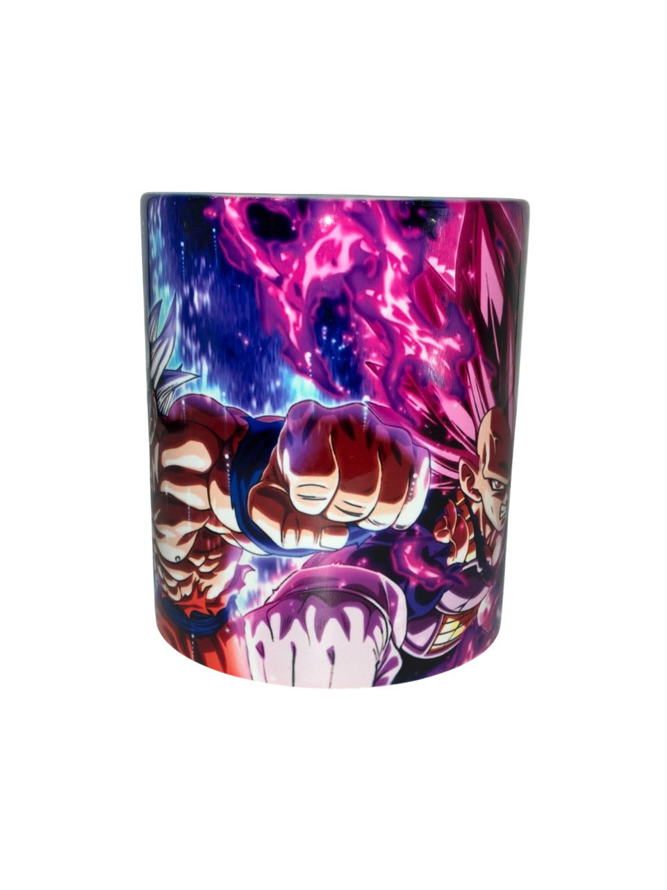 Goku Ultra Instinct & Vegeta Ultra Ego House Mug – Dragon Ball Super Anime Coffee Cup | Ceramic Mug Gift for DBZ Fans