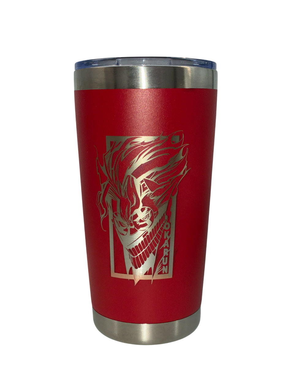 Dandadan Okarun Laser Engraved 20 oz Tumbler – Anime Stainless Steel Travel Cup | Okarun Drinkware