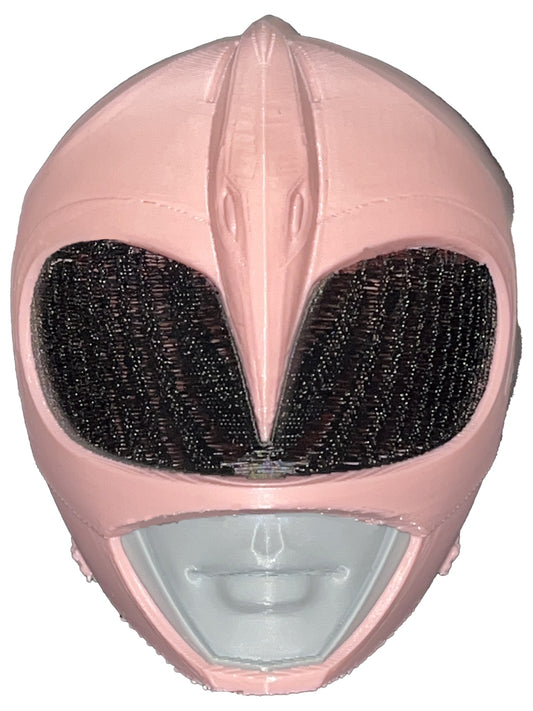 3D Printed MMPR Pink Ranger Helmet – Mighty Morphin Power Rangers Cosplay Prop