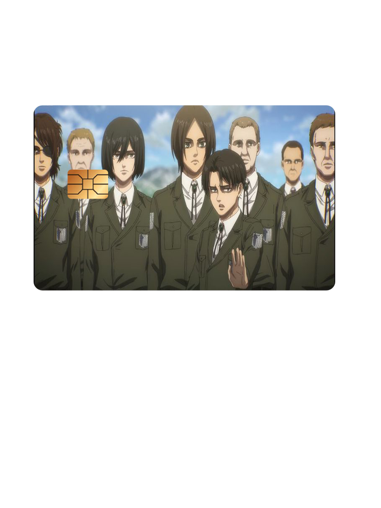 Attack on Titan Credit Card Skins