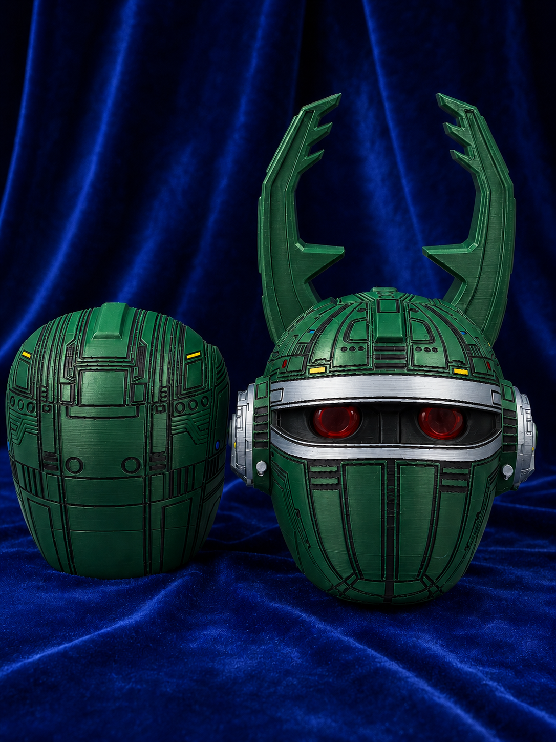 Big Bad Beetleborgs Green Beetleborg Fully Assembled Helmet
