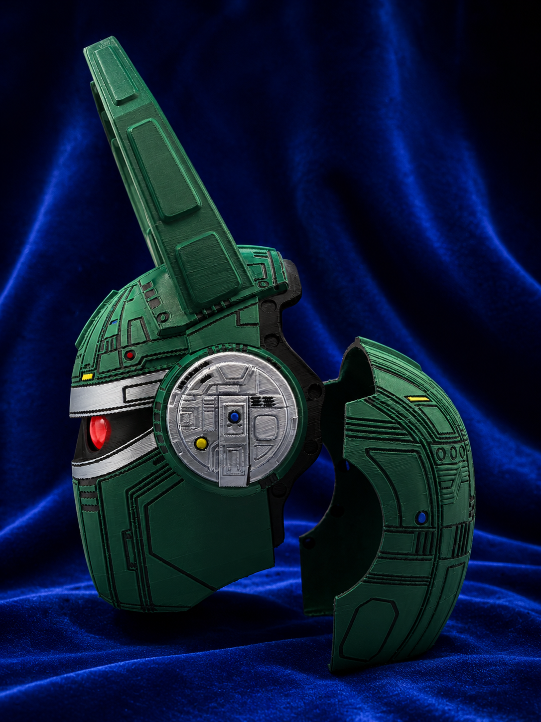 Big Bad Beetleborgs Green Beetleborg Fully Assembled Helmet
