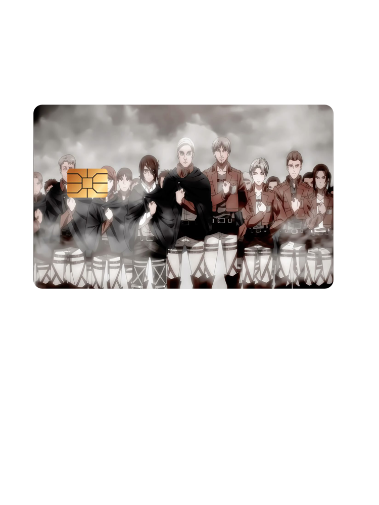 Attack on Titan Credit Card Skins