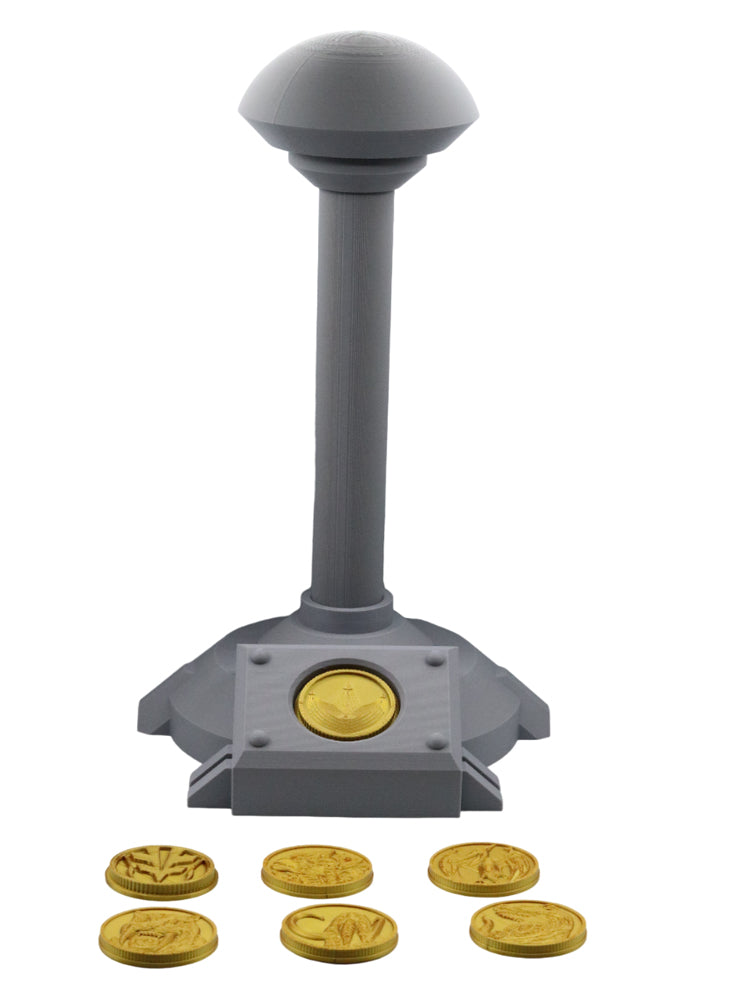 Power Rangers Helmet Stand – Premium Display Stand for MMPR and Cosplay Helmets