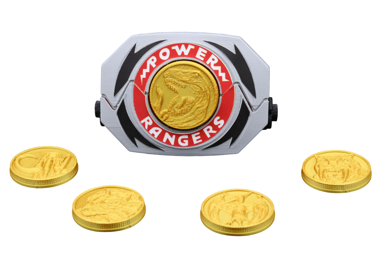 3D Printed Power Rangers MMPR Morpher – Mighty Morphin Morpher