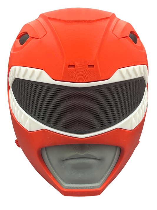 3D Printed MMPR Red Ranger Helmet – Mighty Morphin Power Rangers Cosplay