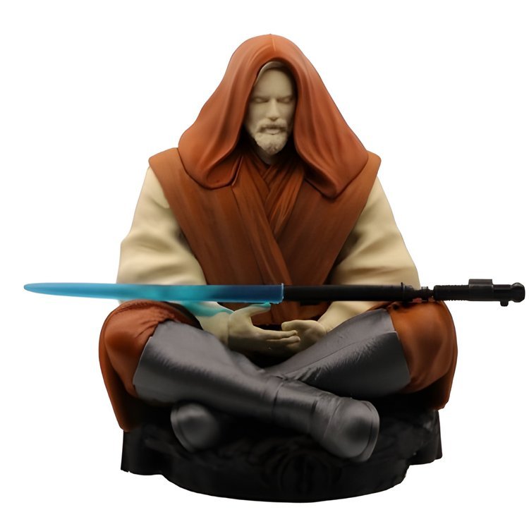 3D Printed Obi-Wan Kenobi Statue